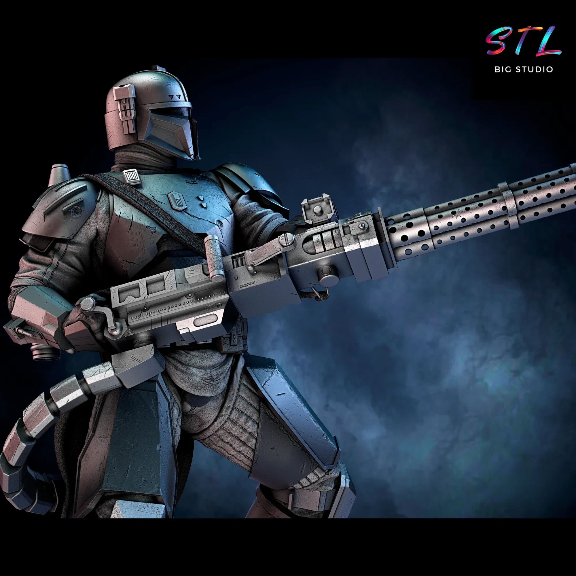 figura 3d paz vizsla stl star wars figura 3d paz vizsla stl star wars