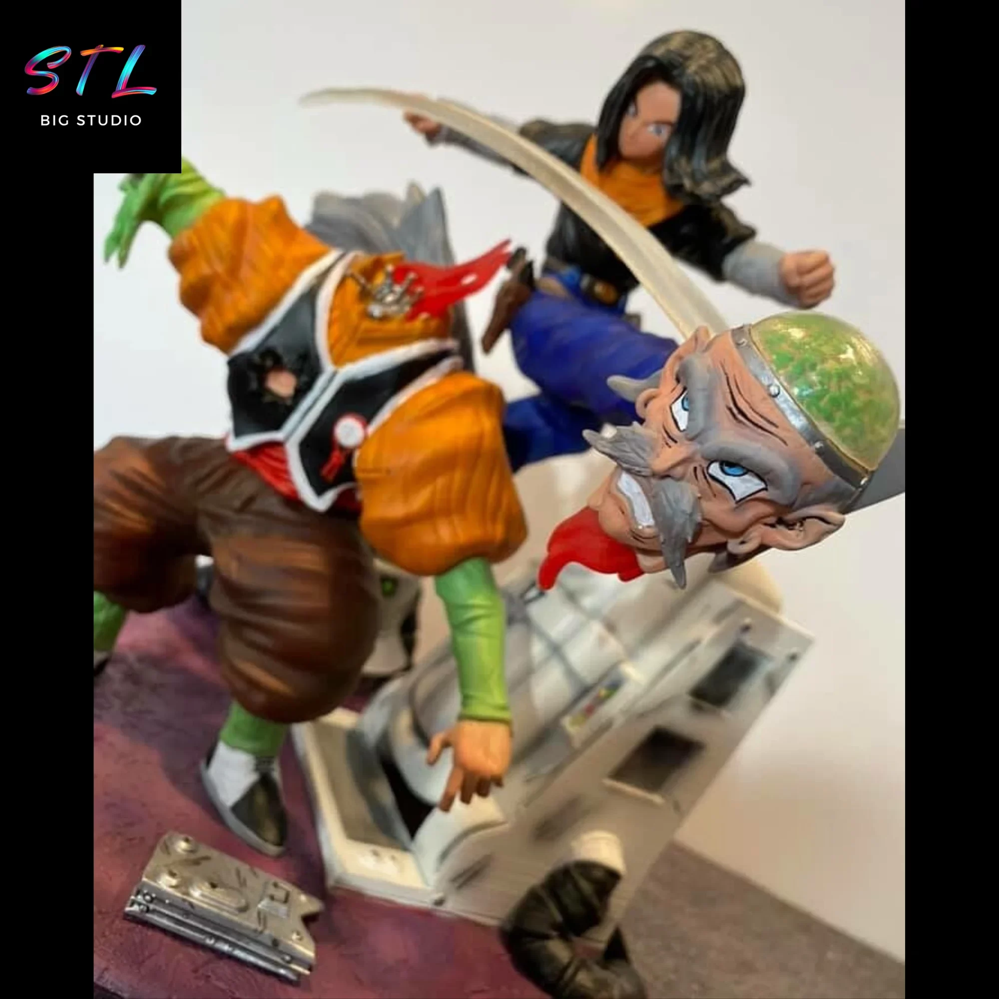 figura a17 dr gero stl impresion 3d bola de dragon z figura a17 dr gero stl impresion 3d bola de dragon z
