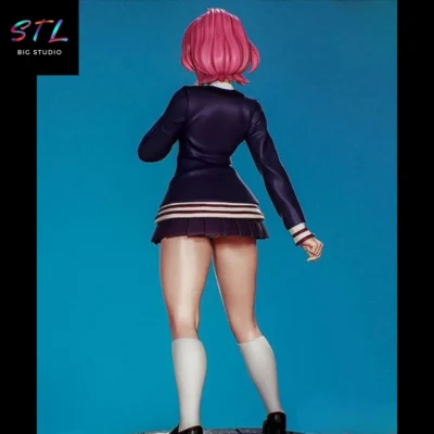 figura aira shiratori stl impresion 3d dandadan