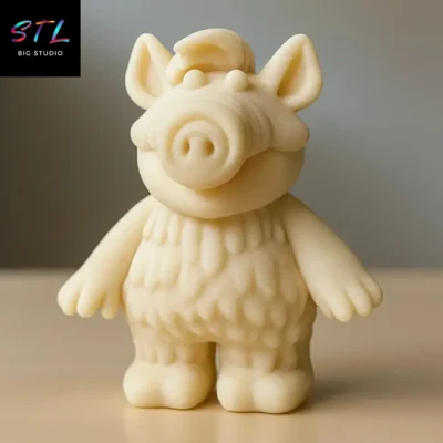 figura alf stl para impresion 3d