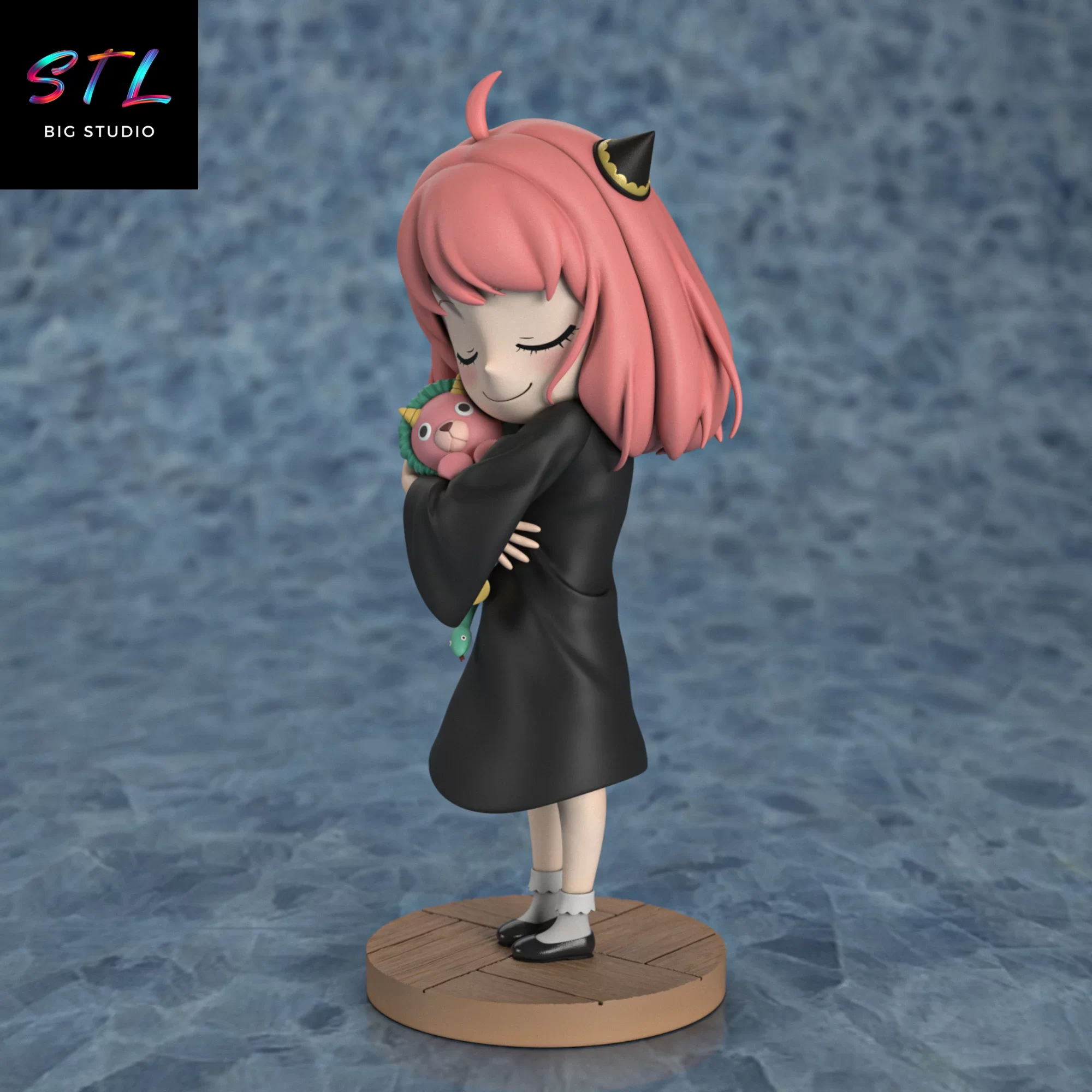 figura anya forger spy x family impresion 3d figura anya forger spy x family impresion 3d