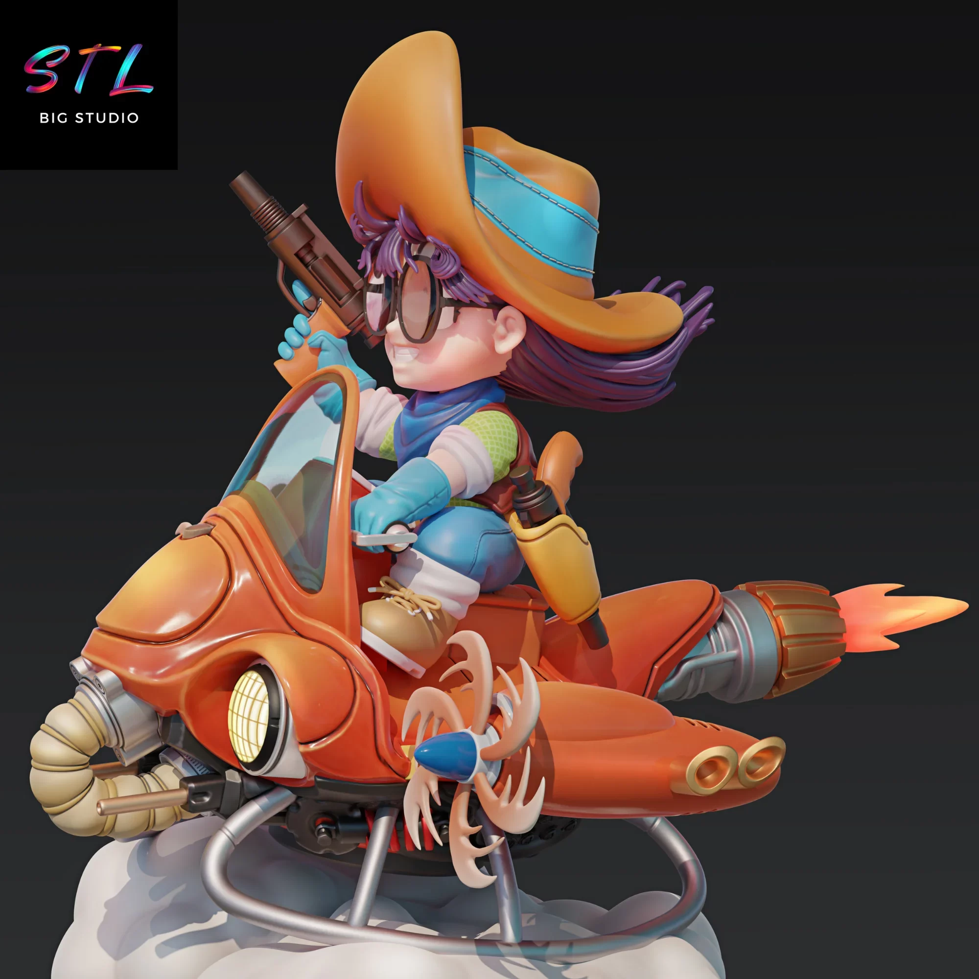 figura arale stl impresion 3d dr slump figura arale stl impresion 3d dr slump