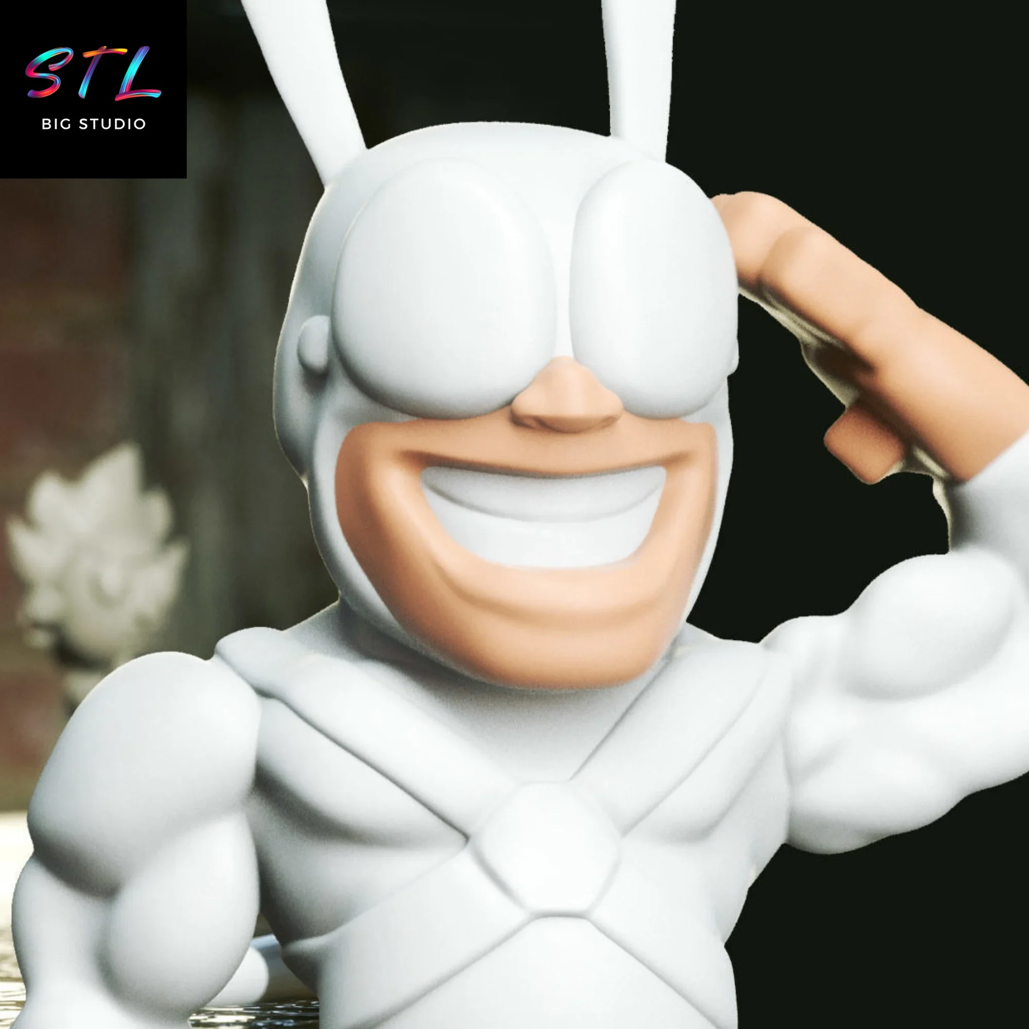 figura arthur stl la garrapata chibi kawaii impresion 3d figura arthur stl la garrapata chibi kawaii impresion 3d