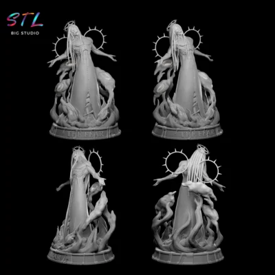 figura as nodt stl bleach impresion 3d