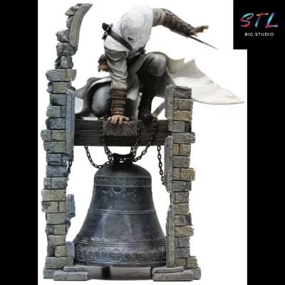 figura assassins creed stl para imprimir en 3d