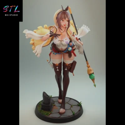 figura atelier ryza stl impresion 3d