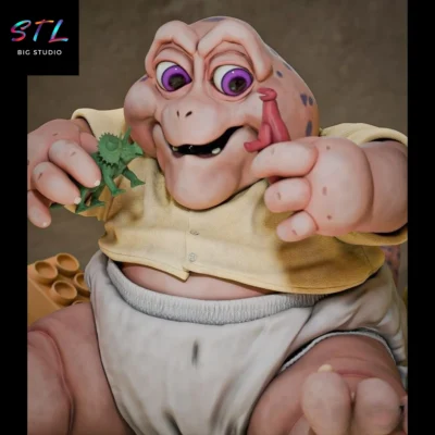 figura baby sinclair stl impresion 3d dinosaurs