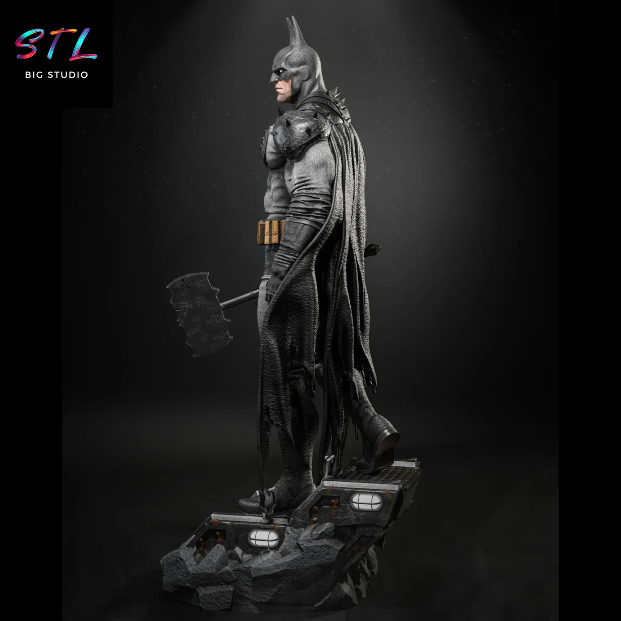 figura batman stl dark knight impresion 3d dc figura batman stl dark knight impresion 3d dc