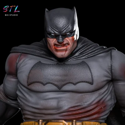 figura batman stl dc diorama impresion 3d