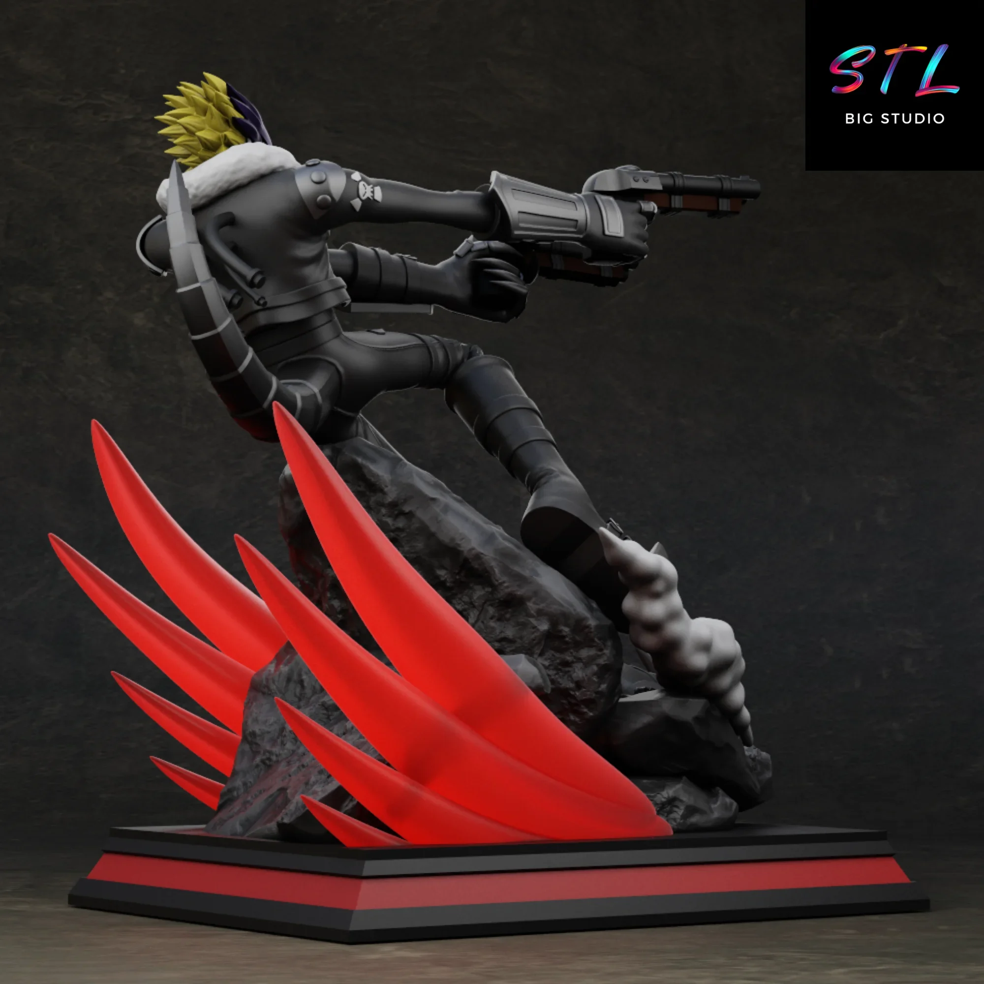 figura beelzemon stl impresion 3d diorama digimon adventure figura beelzemon stl impresion 3d diorama digimon adventure