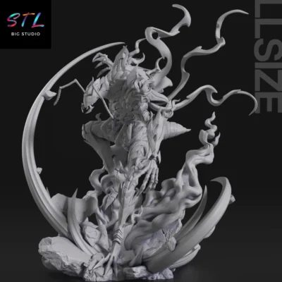 figura beru solo leveling stl impresion 3d