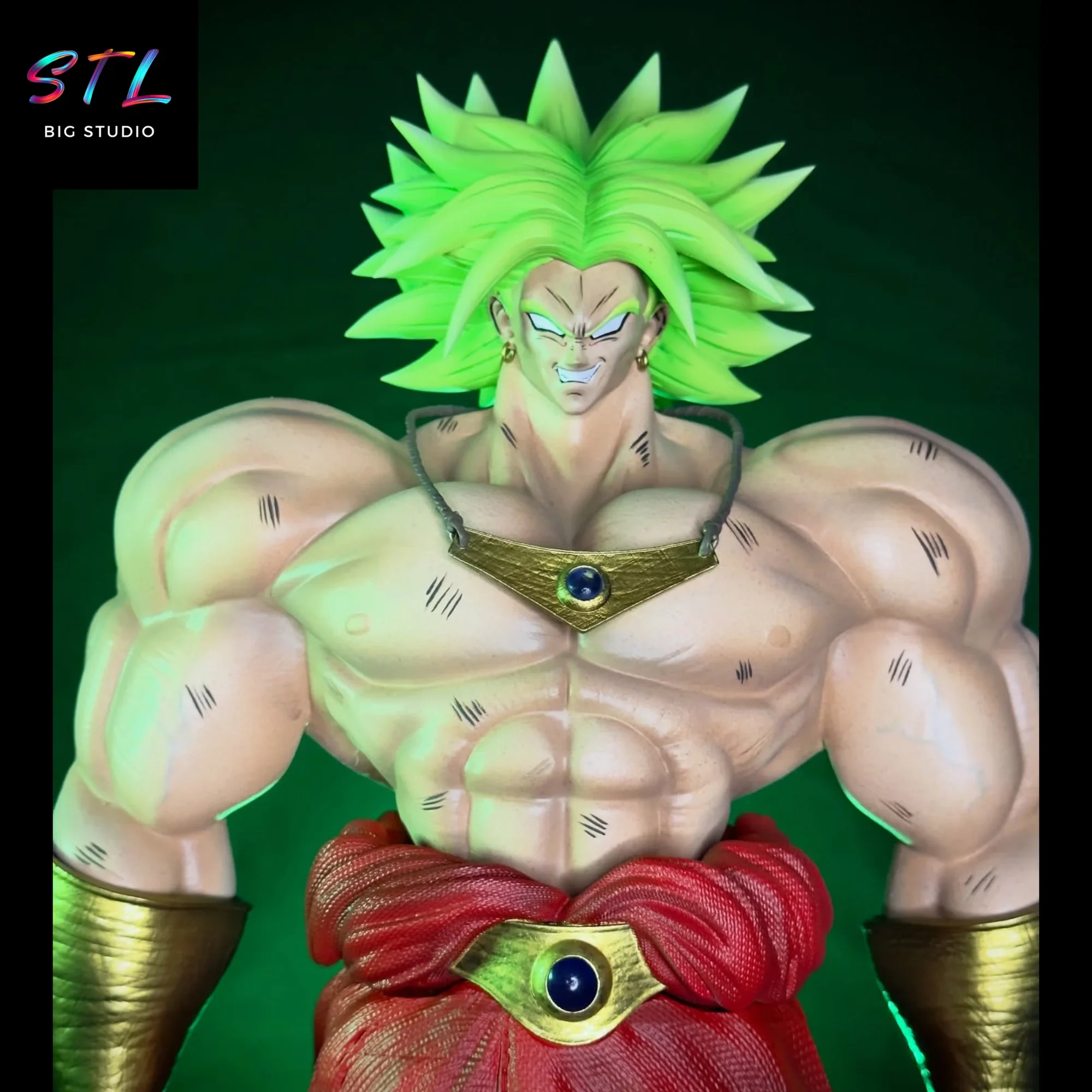 figura broly stl dragon ball diorama impresion 3d figura broly stl dragon ball diorama impresion 3d