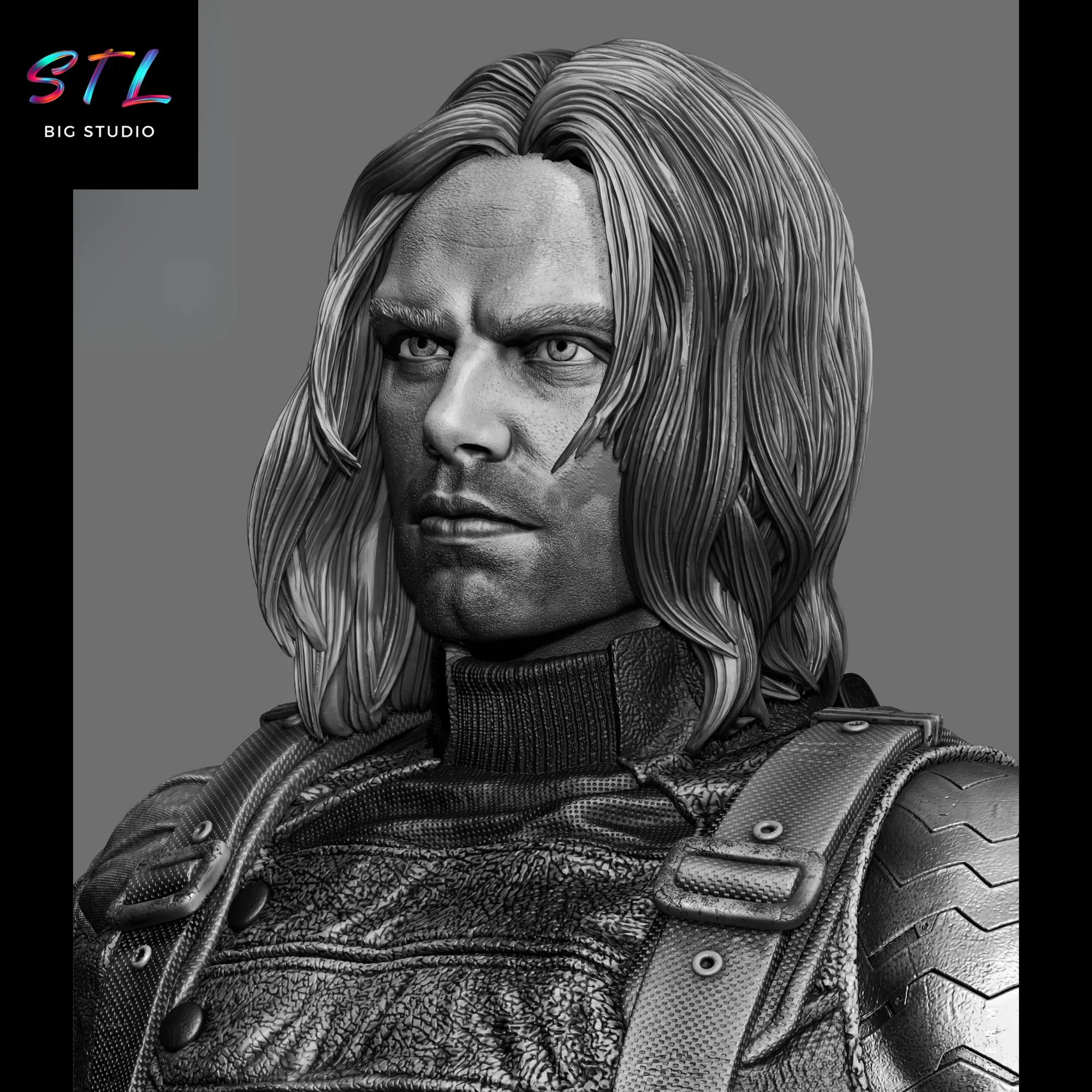 figura bucky barnes stl capitan america para impresion 3d figura bucky barnes stl capitan america para impresion 3d