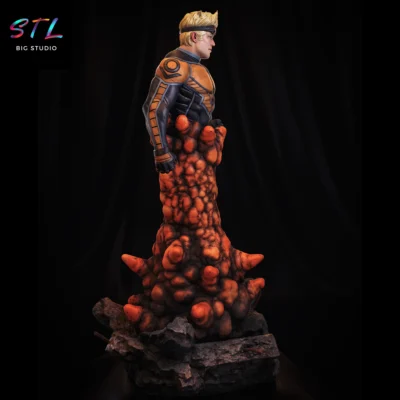 figura cannonball stl impresion 3d xmen marvel