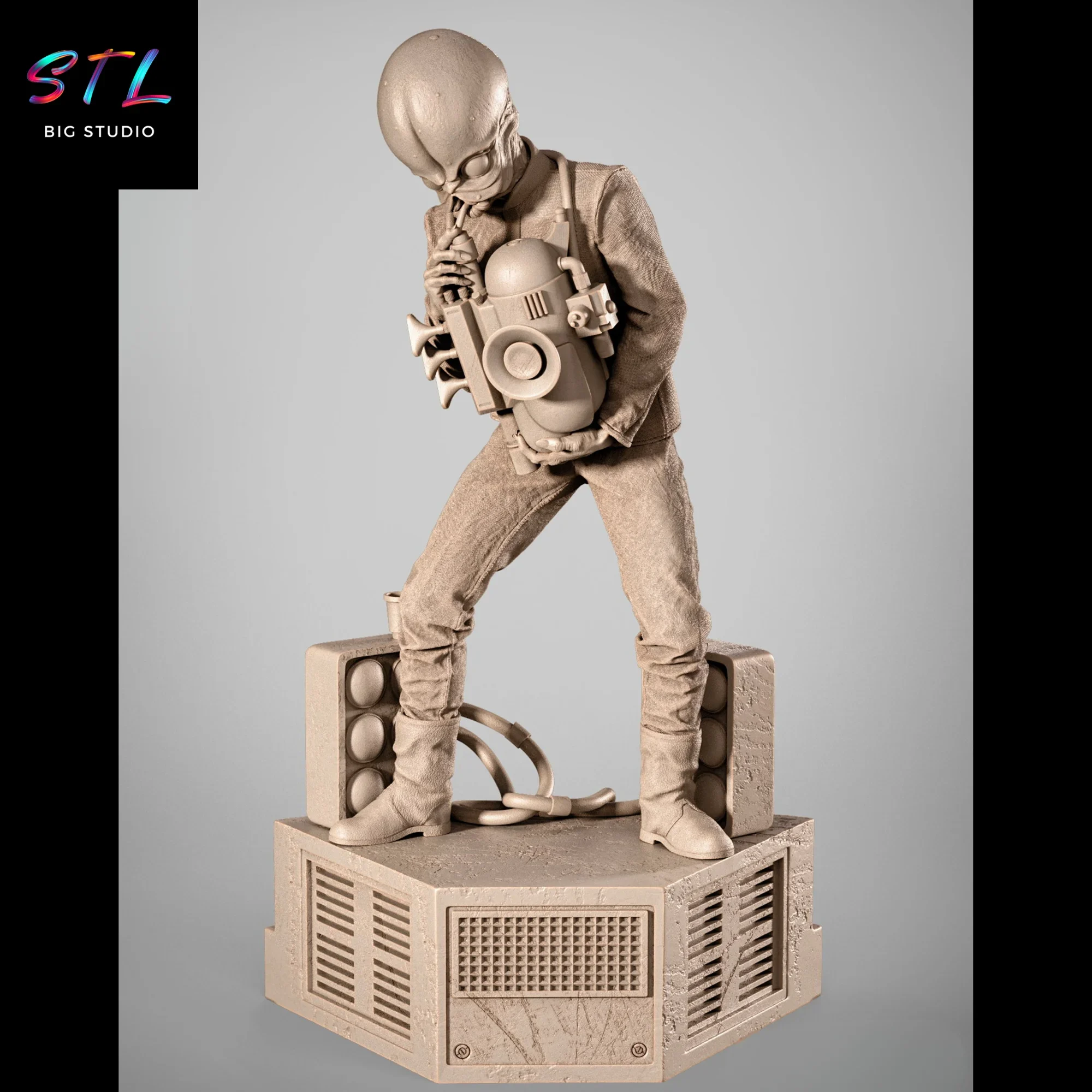 figura cantina band impresion 3d star wars figura cantina band impresion 3d star wars