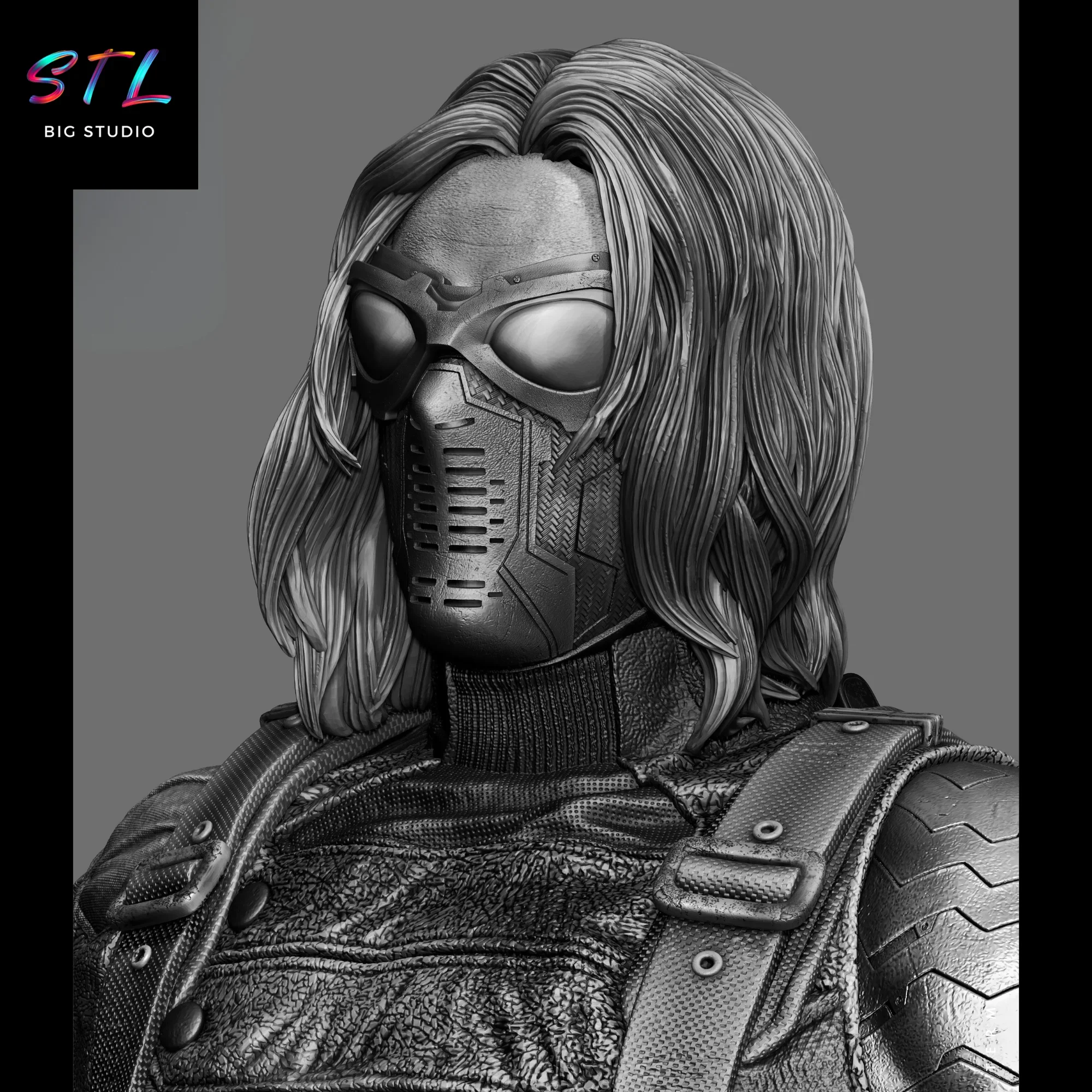 figura capitan america stl bucky barnes para impresion 3d figura capitan america stl bucky barnes para impresion 3d