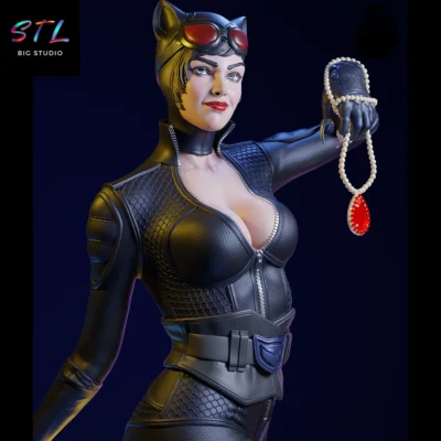 figura catwoman stl impresion 3d