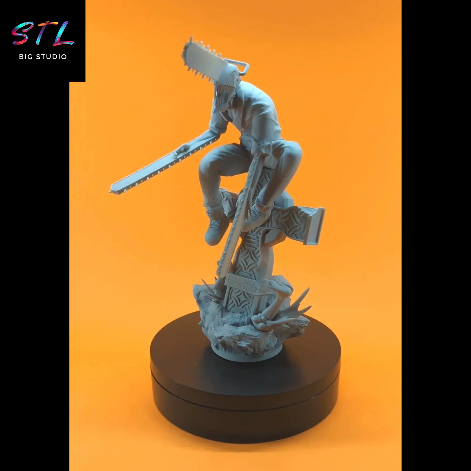 figura chainsaw man stl denji para imprimir en 3d figura chainsaw man stl denji para imprimir en 3d