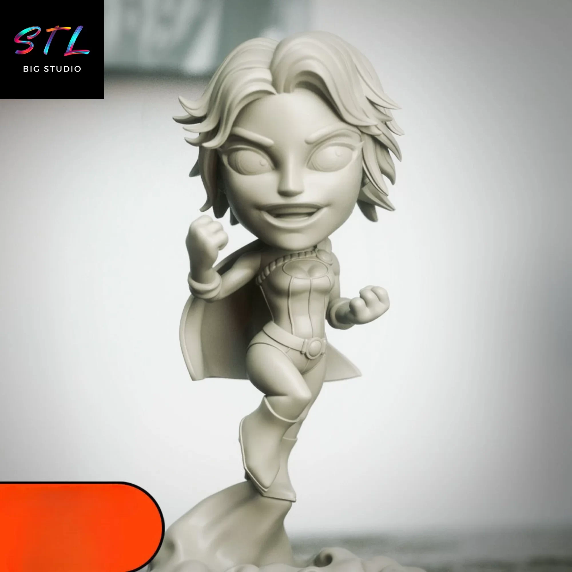 figura chibi power girl chibi impresion 3d figura chibi power girl chibi impresion 3d