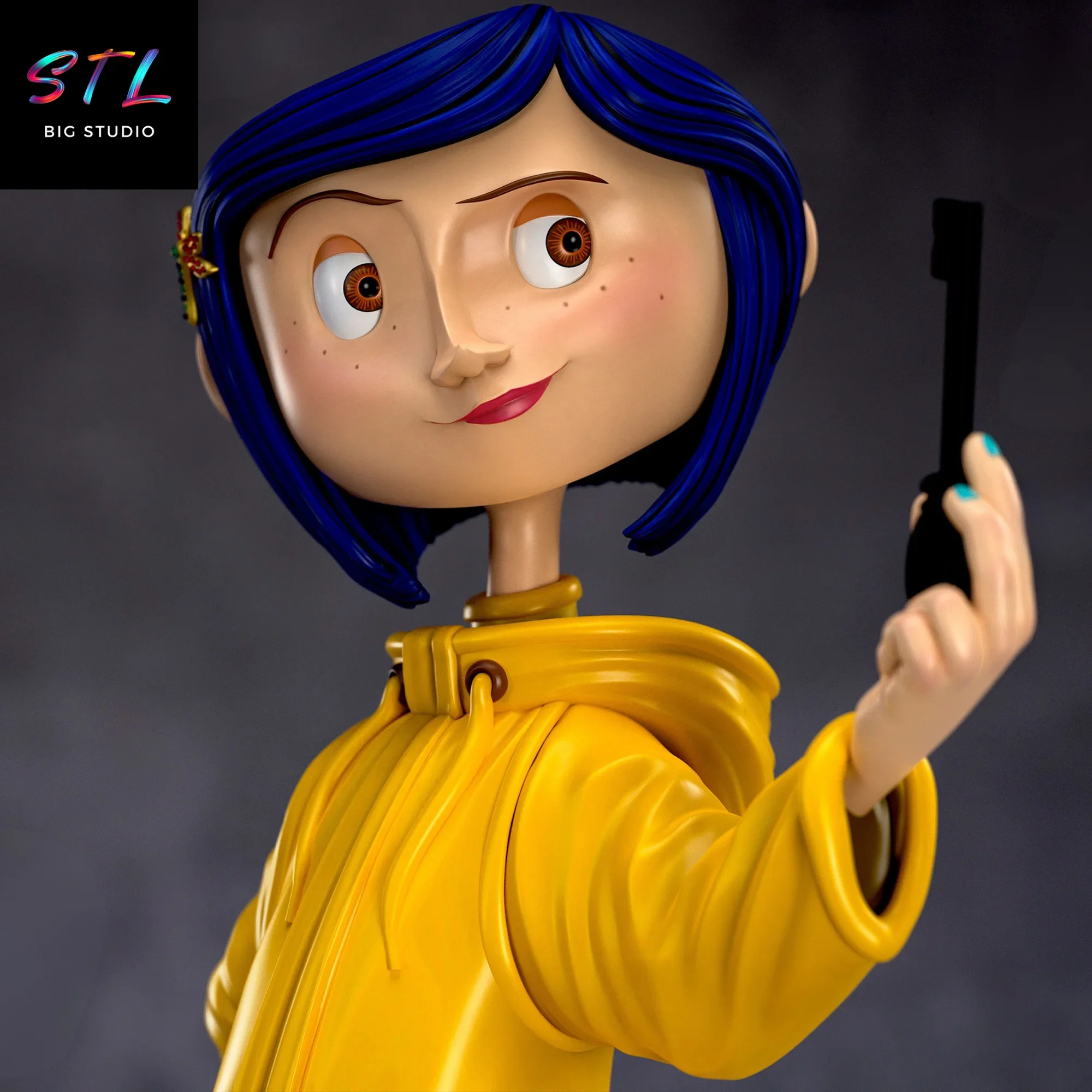 figura coraline stl impresion 3d figura coraline stl impresion 3d