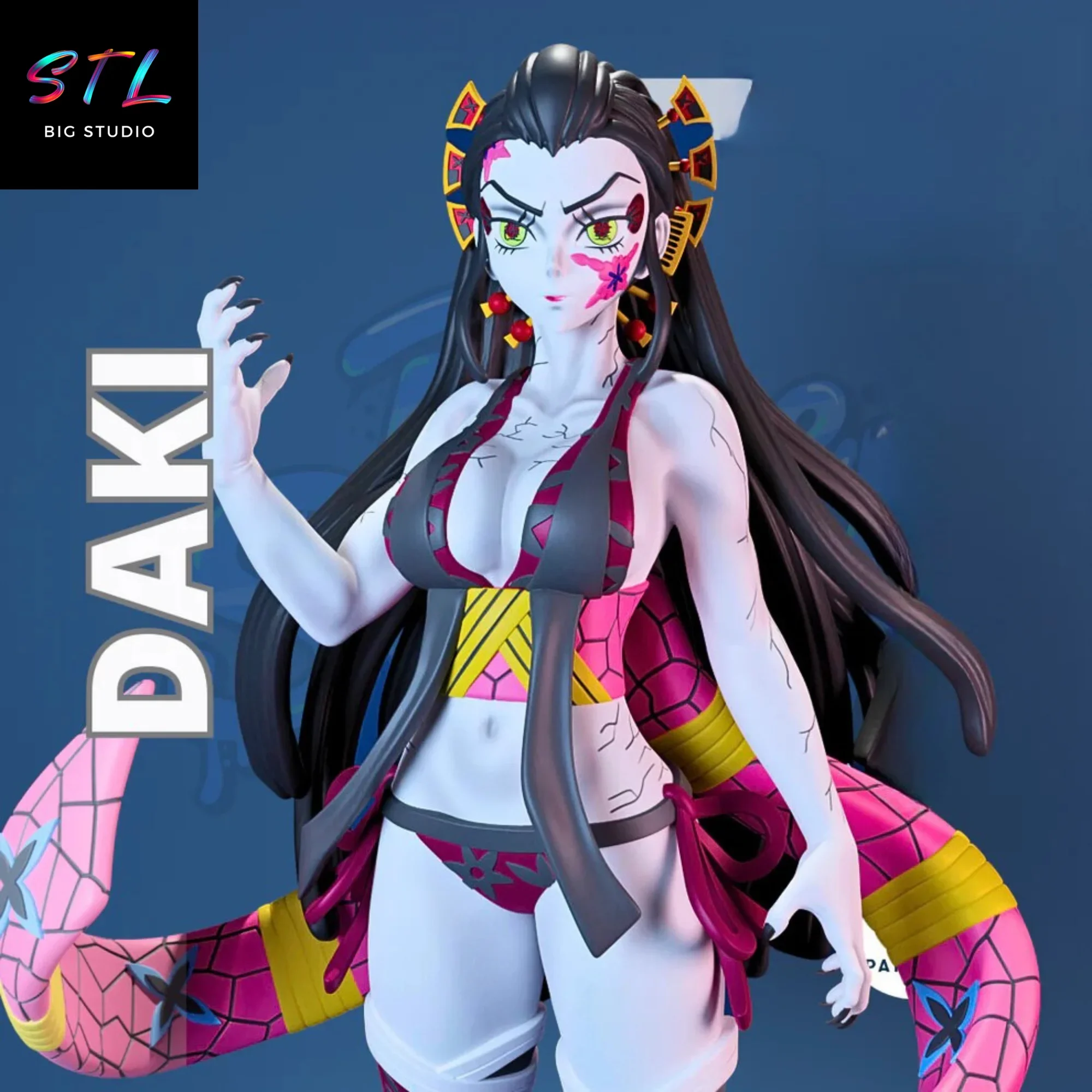 figura daki stl kimetsu no yaiba impresion 3d figura daki stl kimetsu no yaiba impresion 3d