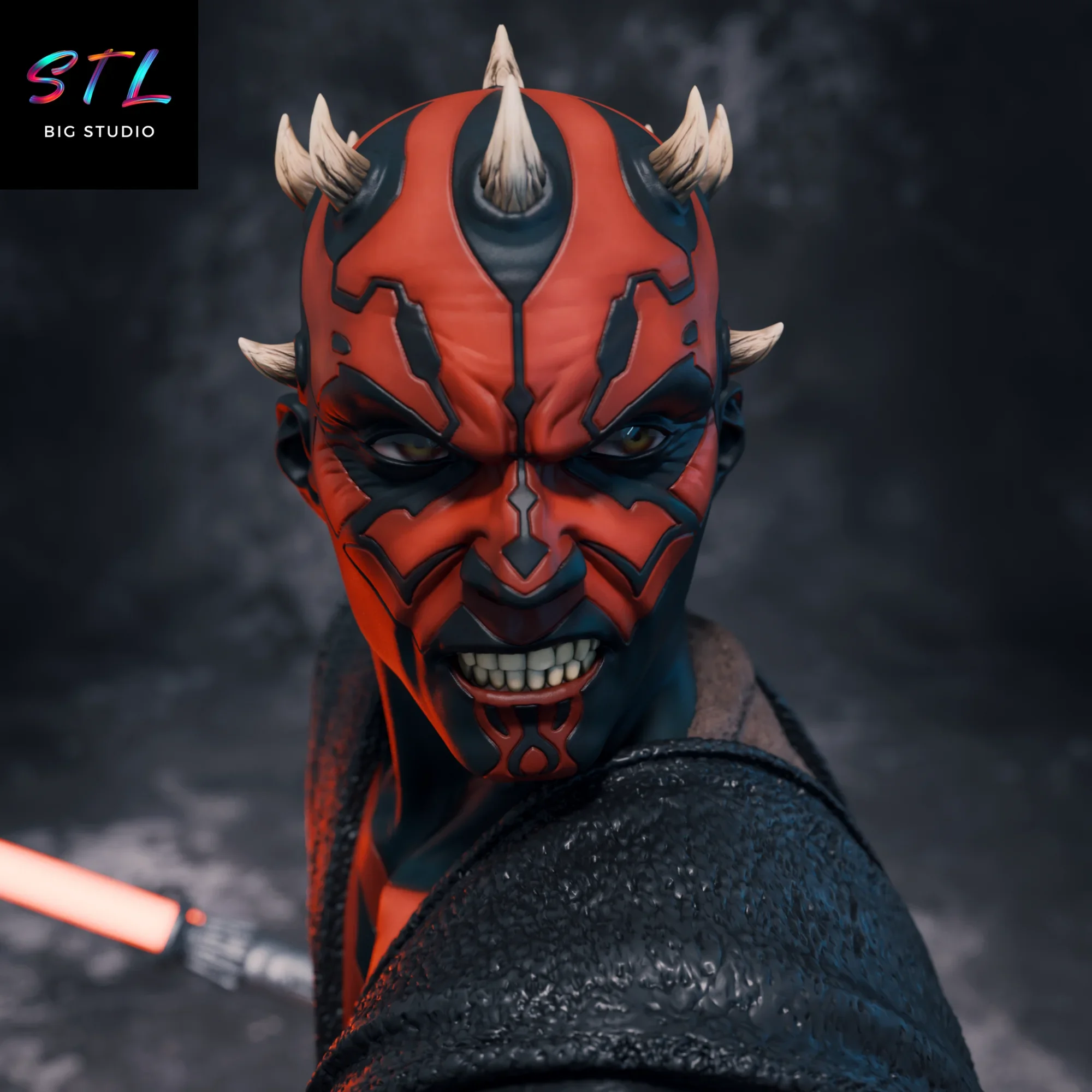figura darth maul stl star wars para impresion 3d figura darth maul stl star wars para impresion 3d