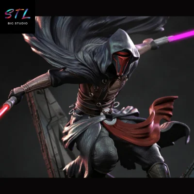 figura darth revan stl impresion 3d star wars