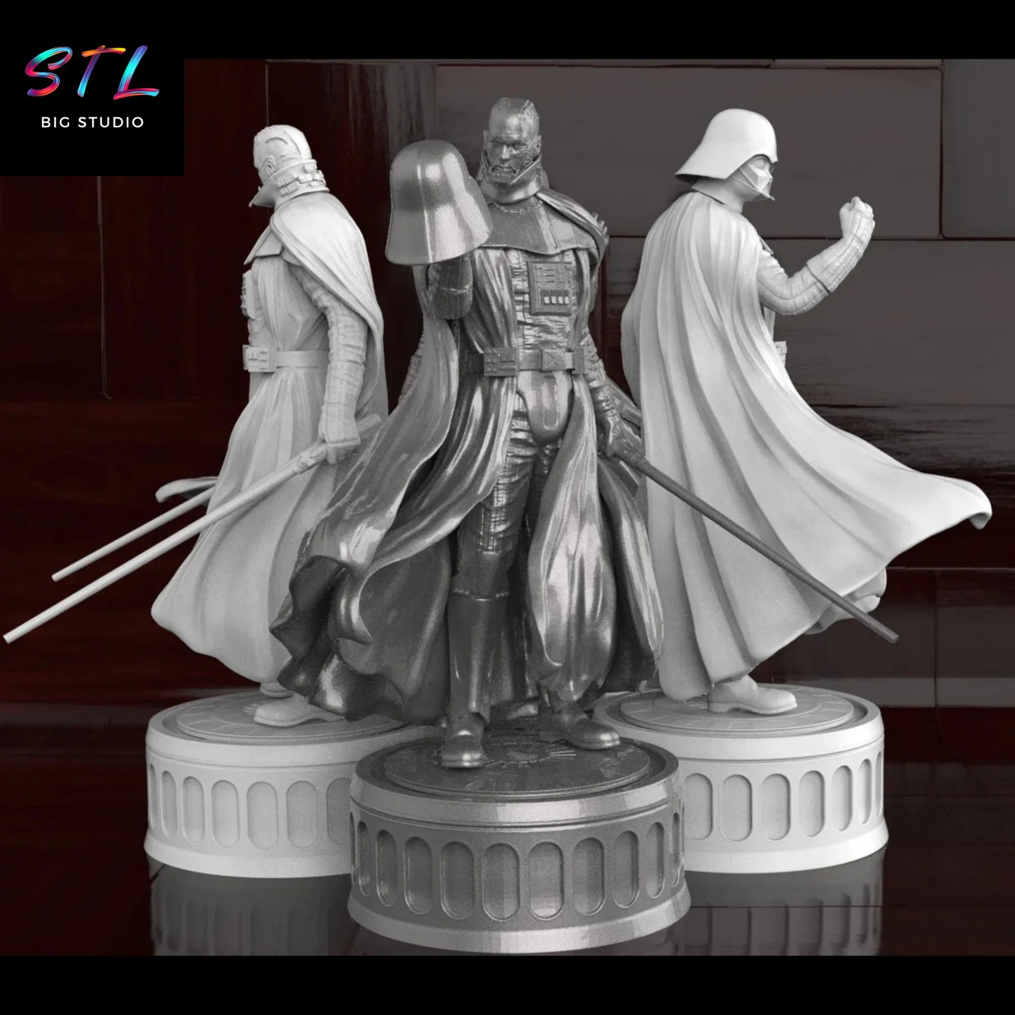 figura darth vader stl star wars impresion 3d figura darth vader stl star wars impresion 3d