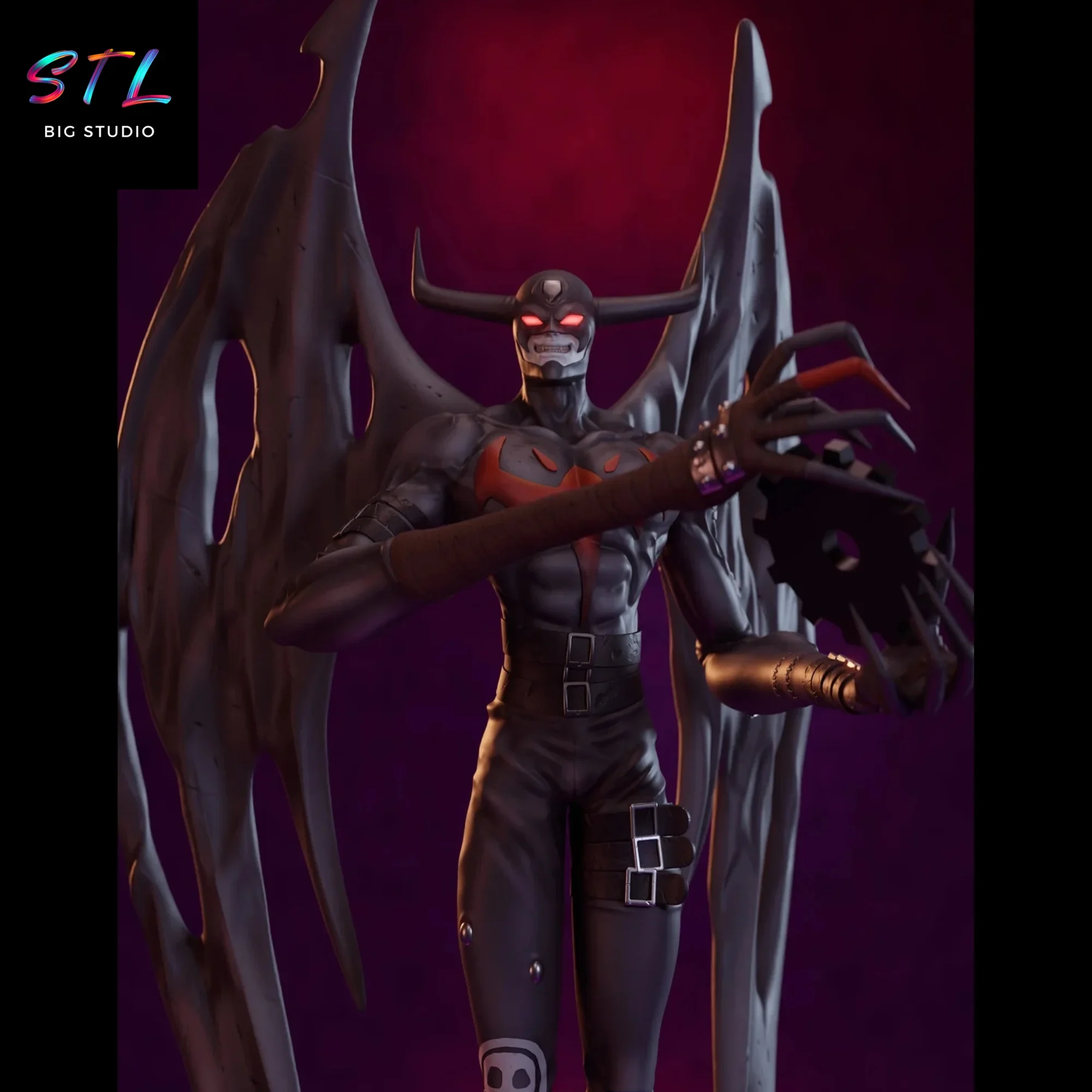 figura devimon stl impreison 3d digimon figura devimon stl impreison 3d digimon