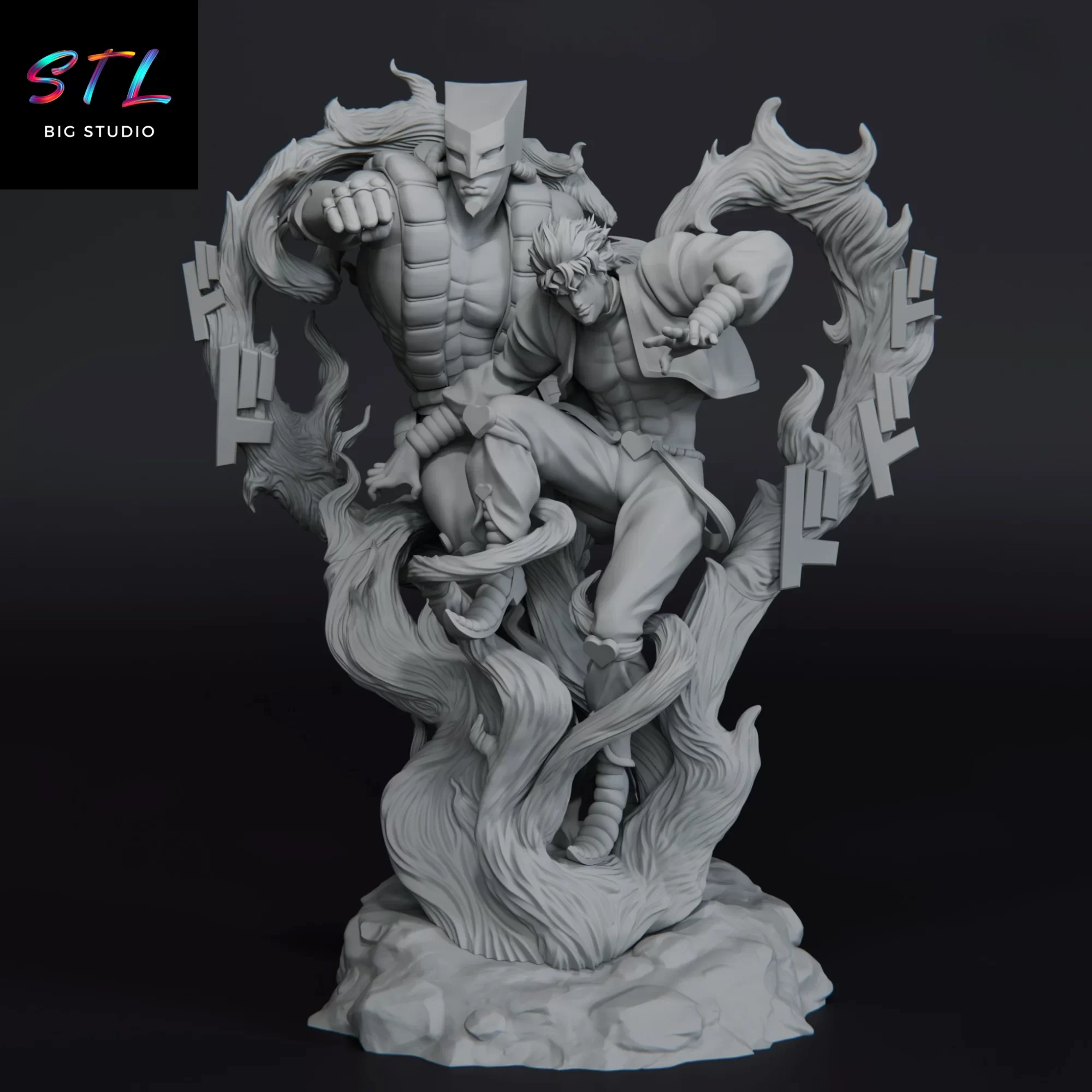 figura dio brando stl jojos bizarre adventure impresion 3d figura dio brando stl jojos bizarre adventure impresion 3d