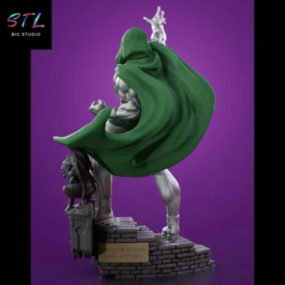 figura doctor doom stl marvel impresion 3d