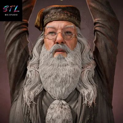 figura dumbledore stl impresion 3d harry potter