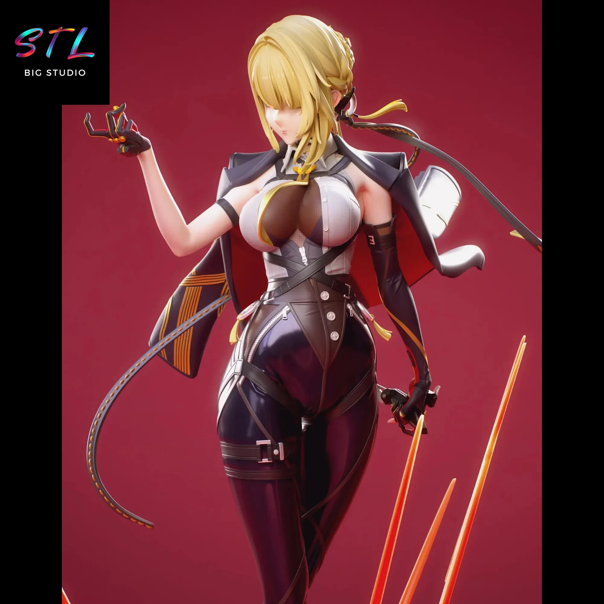figura evelyn chevalier stl zenless zone zero impresion 3d figura evelyn chevalier stl zenless zone zero impresion 3d
