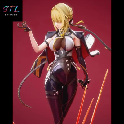 figura evelyn chevalier stl zenless zone zero impresion 3d