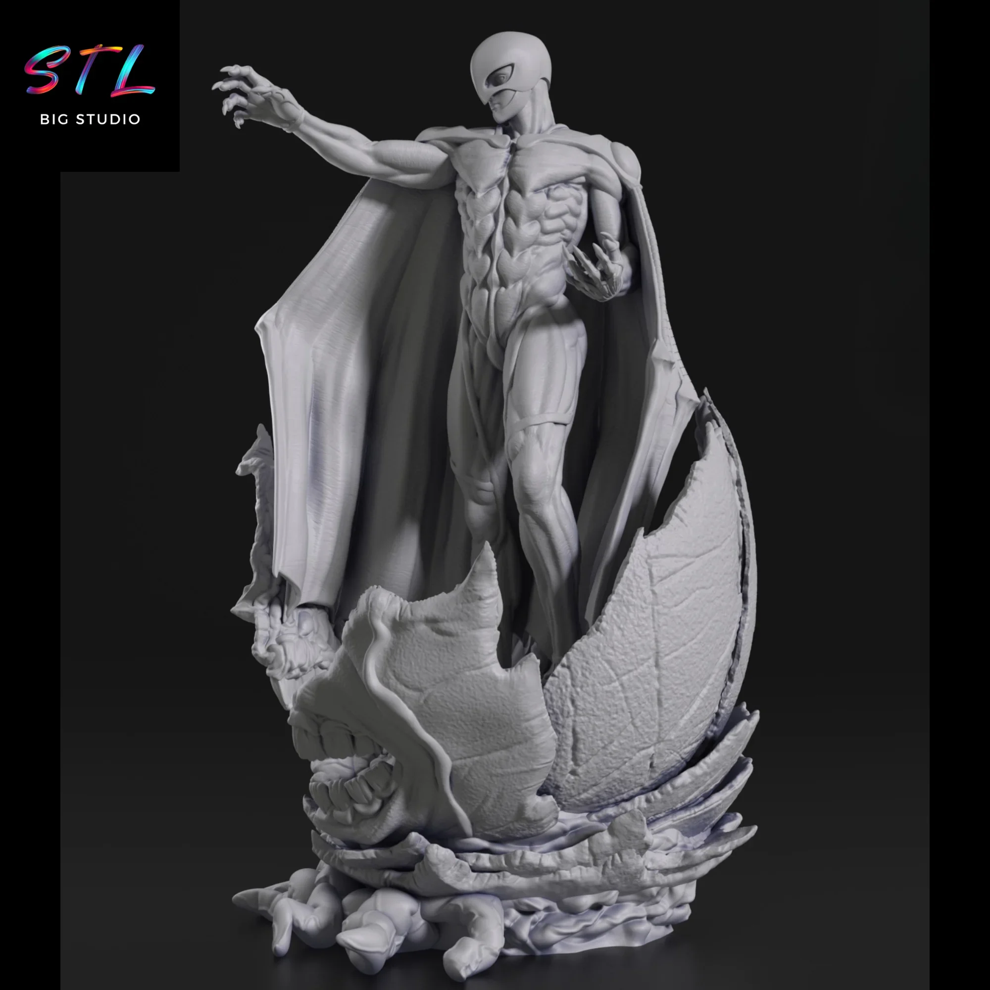 figura femto stl griffith berserk para impresion 3d figura femto stl griffith berserk para impresion 3d