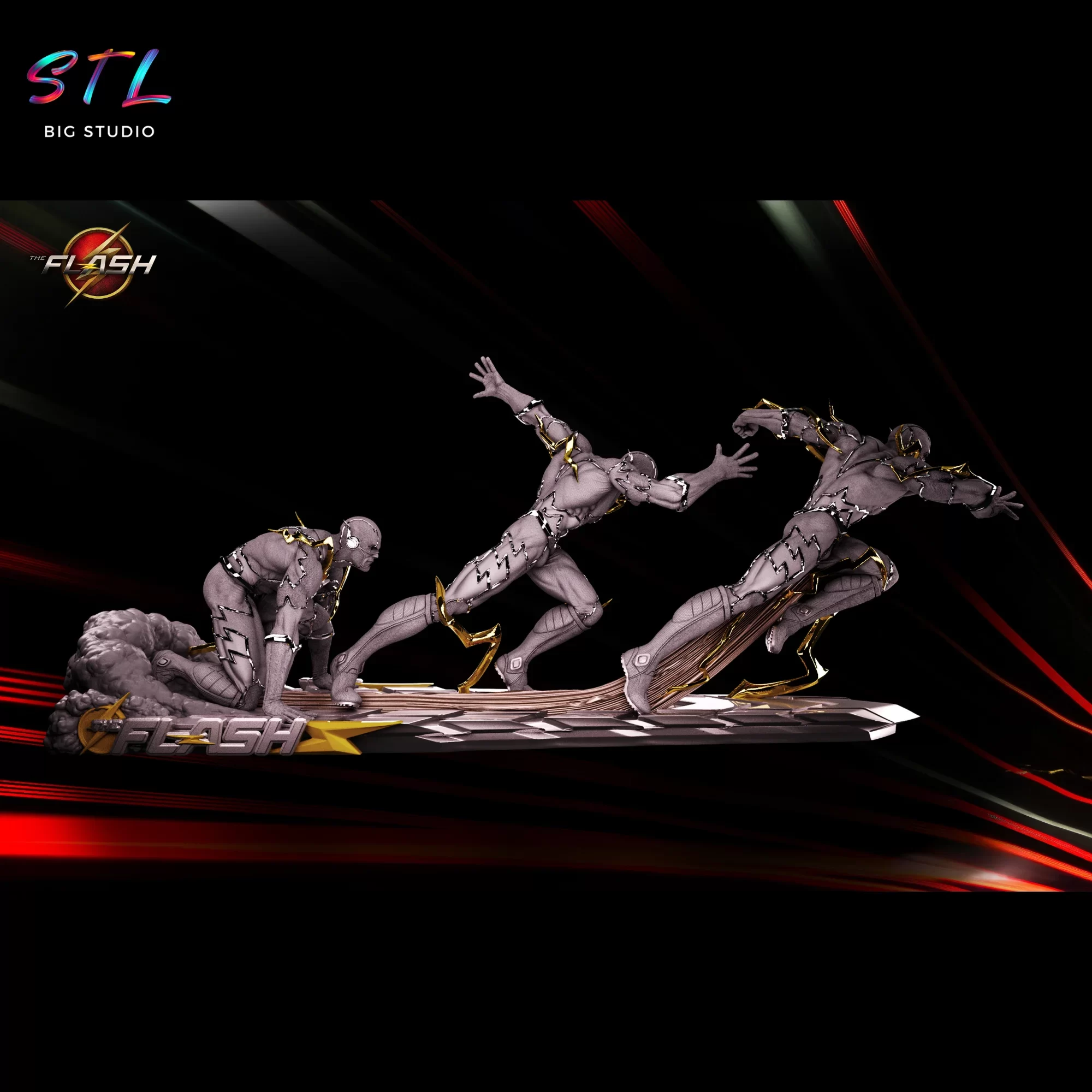 figura flash dc comics modelo 3d figura flash dc comics modelo 3d