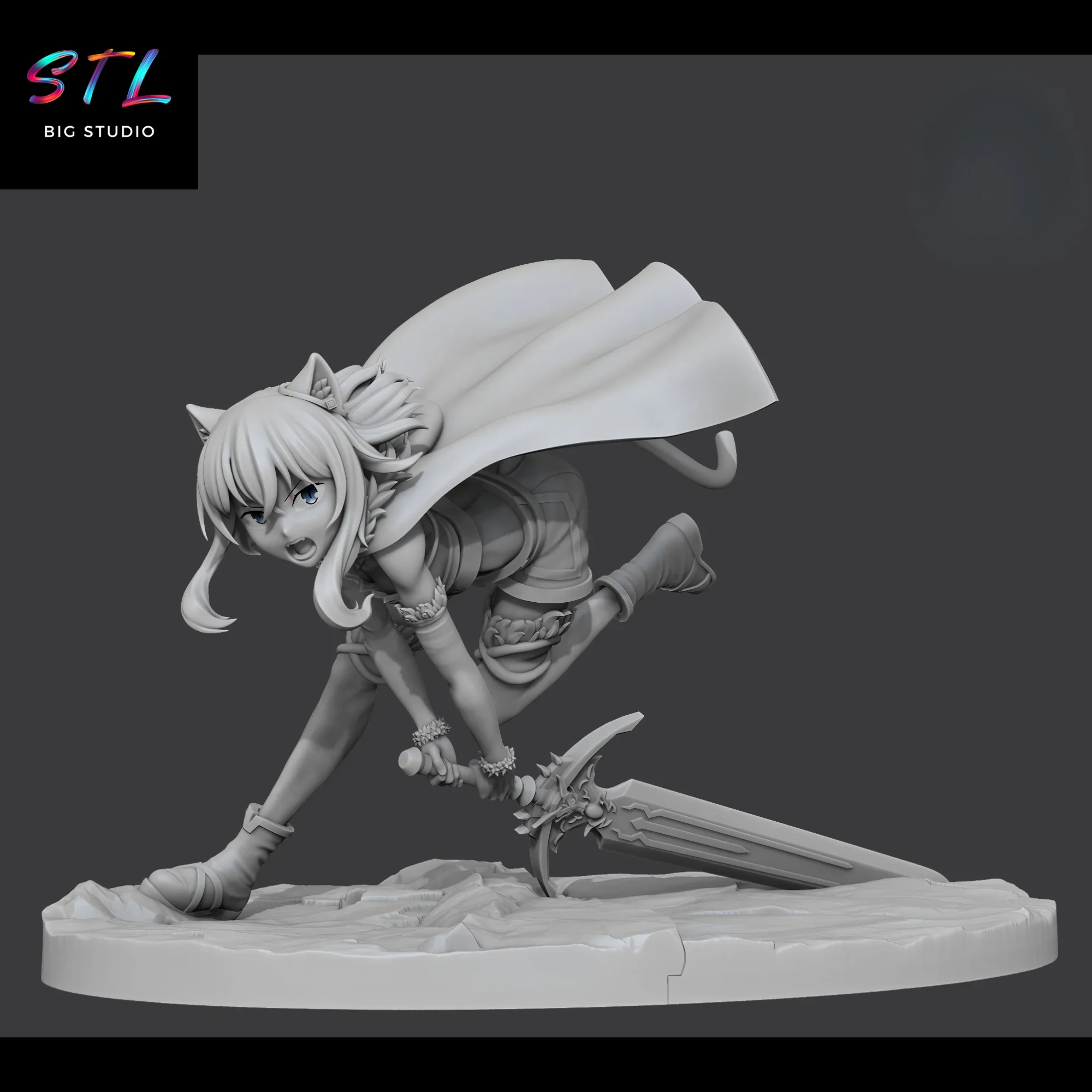 figura fran stl reincarnated as a sword impresion 3d figura fran stl reincarnated as a sword impresion 3d