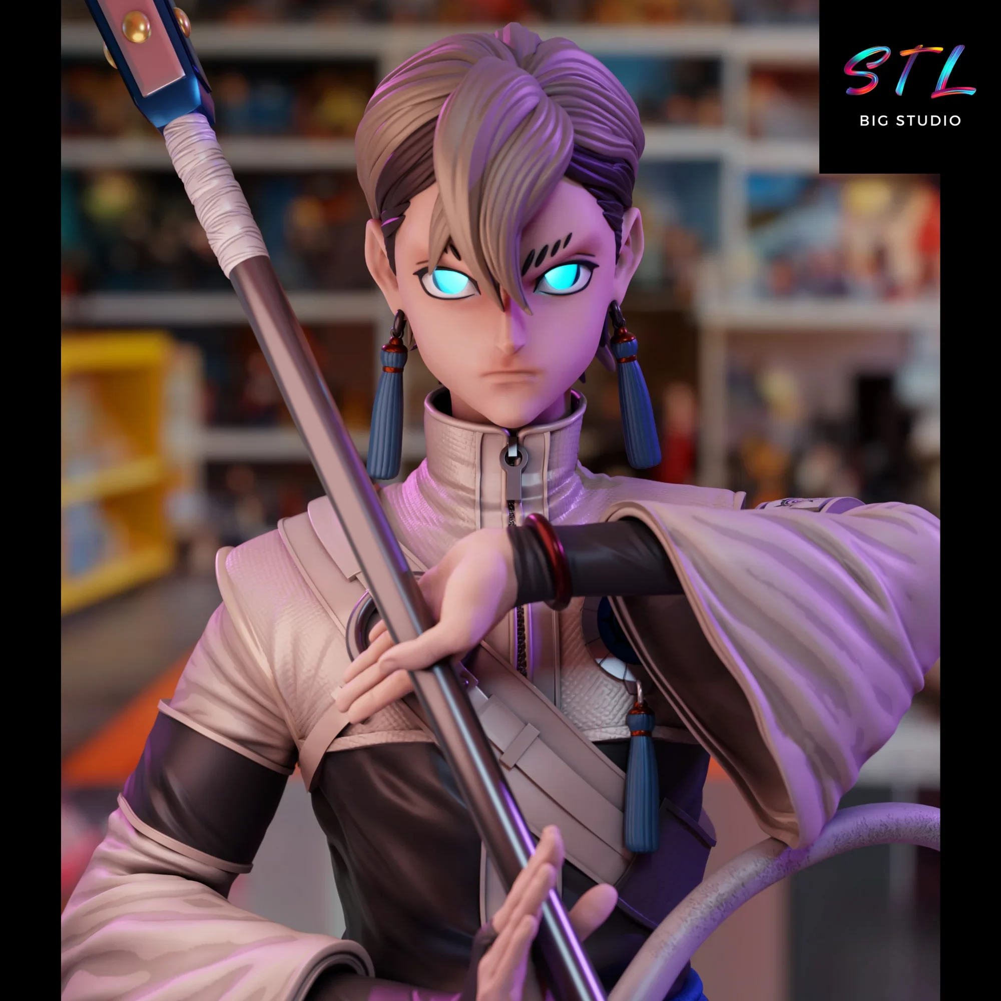 figura gachiakuta stl zanka nijiku diorama para impresion 3d figura gachiakuta stl zanka nijiku diorama para impresion 3d