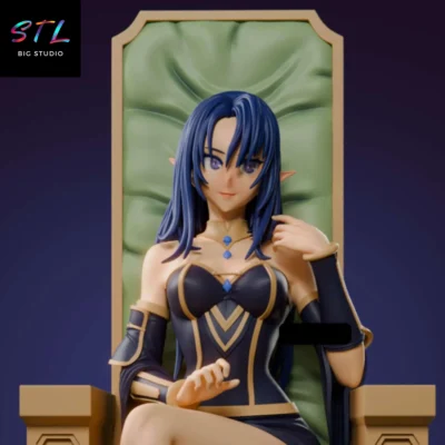 figura gamma stl impresion 3d the eminence in shadow