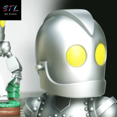 figura gigante de hierro stl chibi kawaii impresion 3d