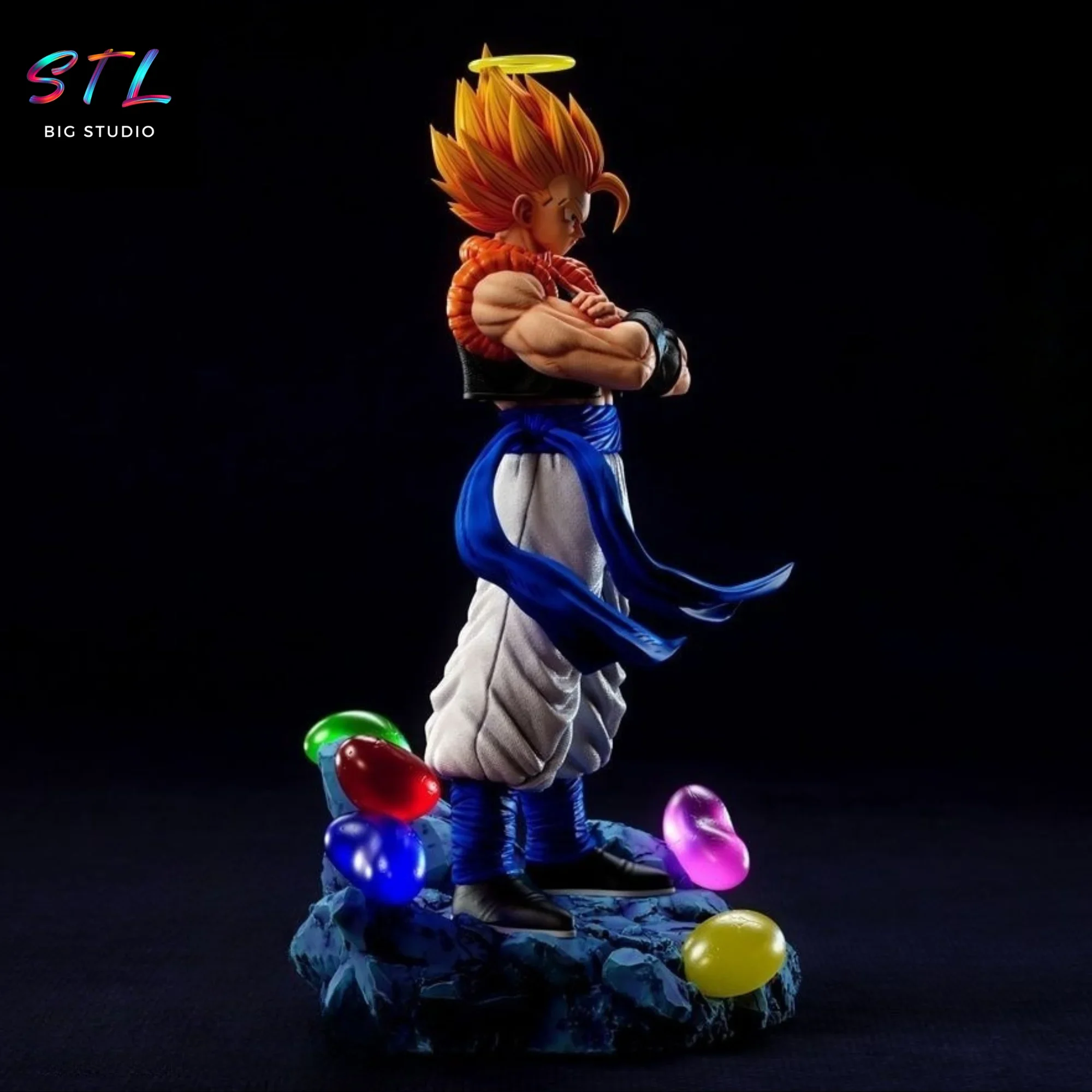 figura gogeta stl dragon ball impresion 3d figura gogeta stl dragon ball impresion 3d