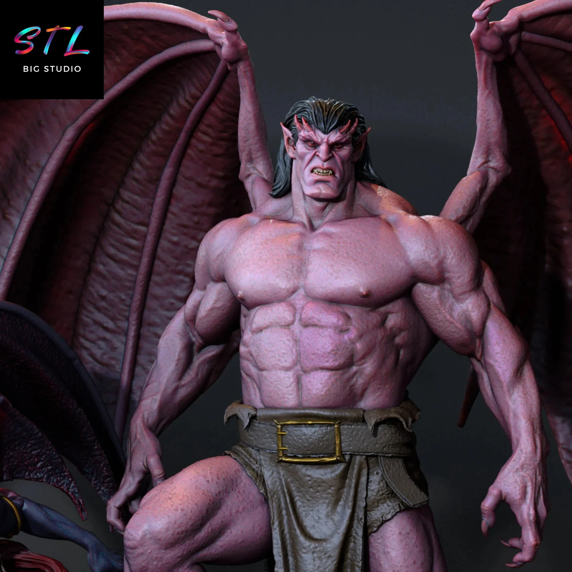 figura goliath stl gargoyles para imprimir en 3d figura goliath stl gargoyles para imprimir en 3d