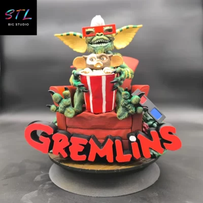 figura gremlins stl impresion 3d