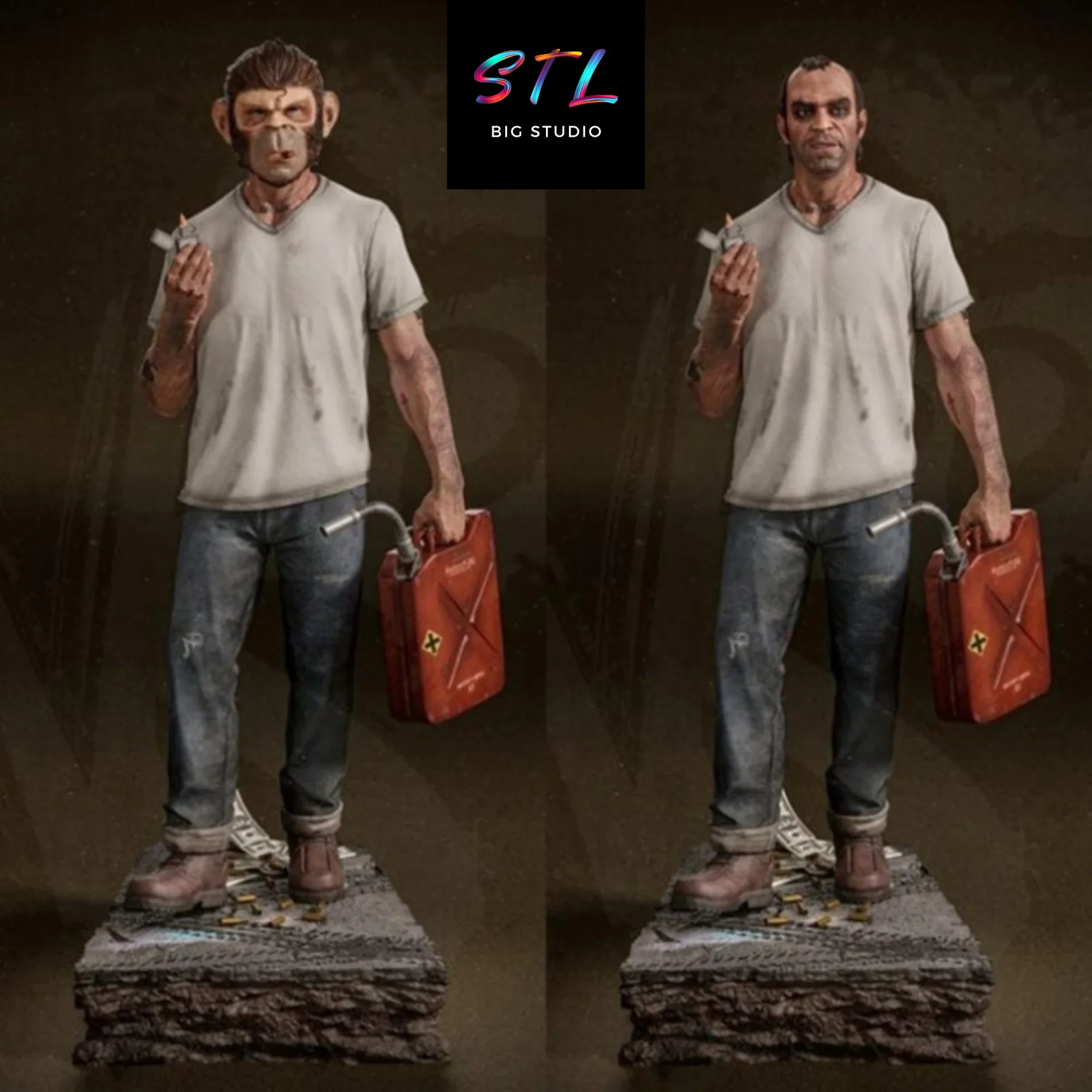 figura gta V stl impresion 3d figura gta V stl impresion 3d