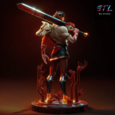 figura hades stl zagreus impresion 3d