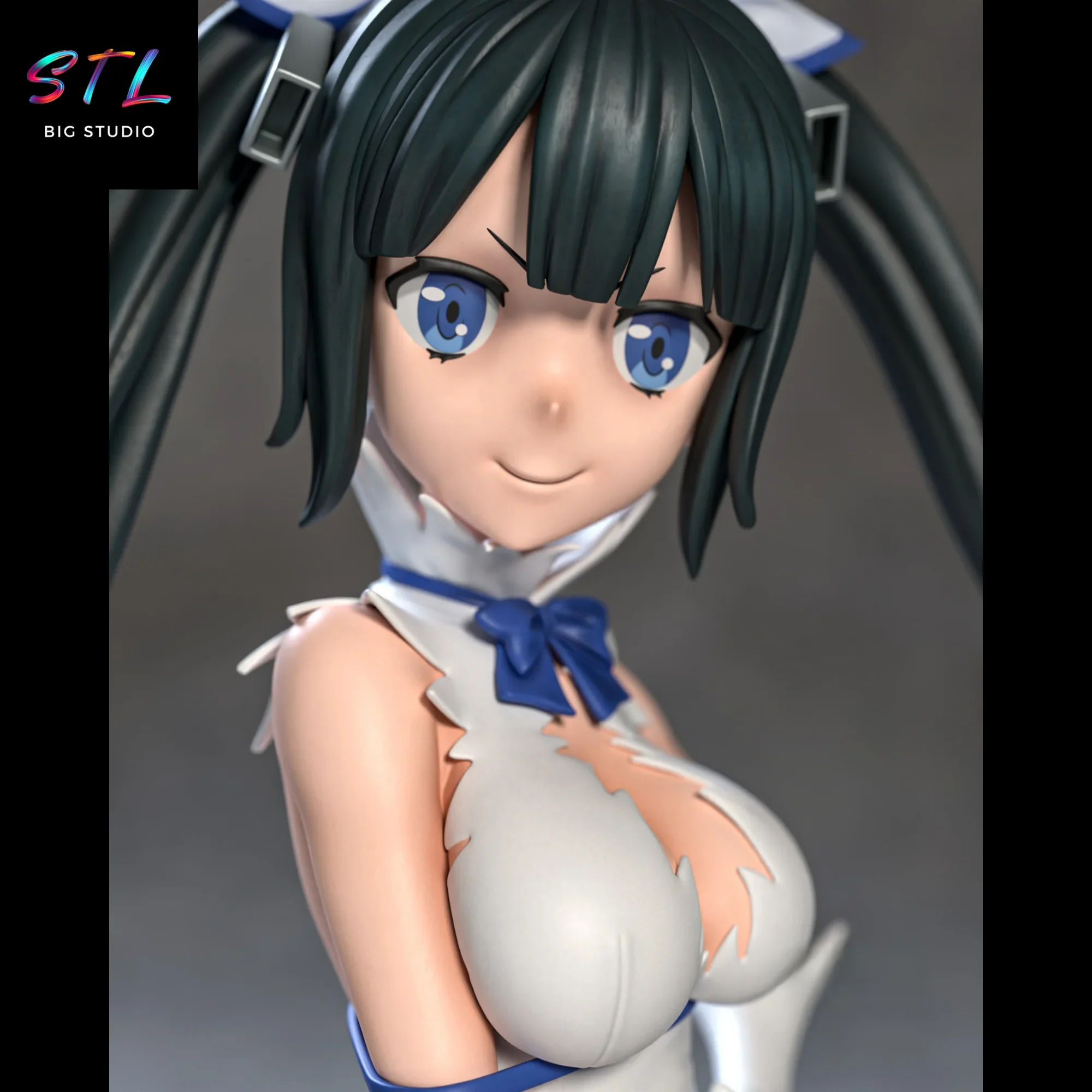 figura hestia stl impresion 3d danmachi figura hestia stl impresion 3d danmachi