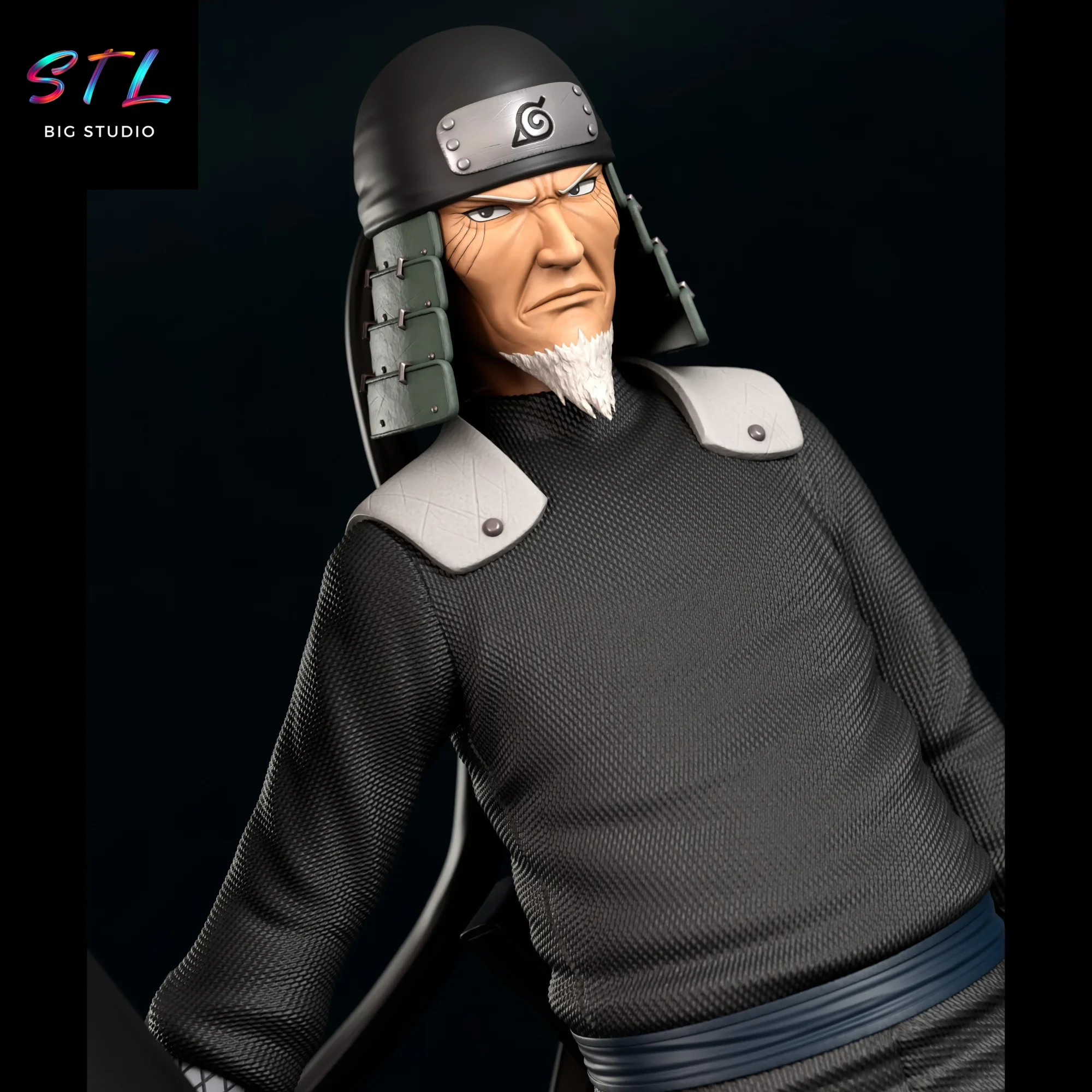 figura hiruzen sarutobi stl naruto shippuden para impresion 3d figura hiruzen sarutobi stl naruto shippuden para impresion 3d