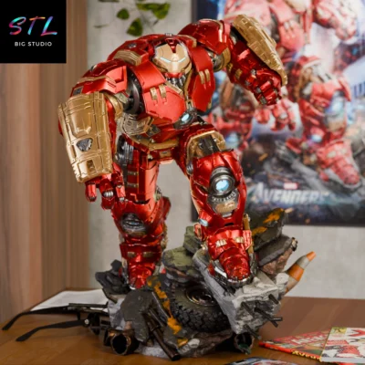 figura hulkbuster stl para imprimir en 3d armadura iron man