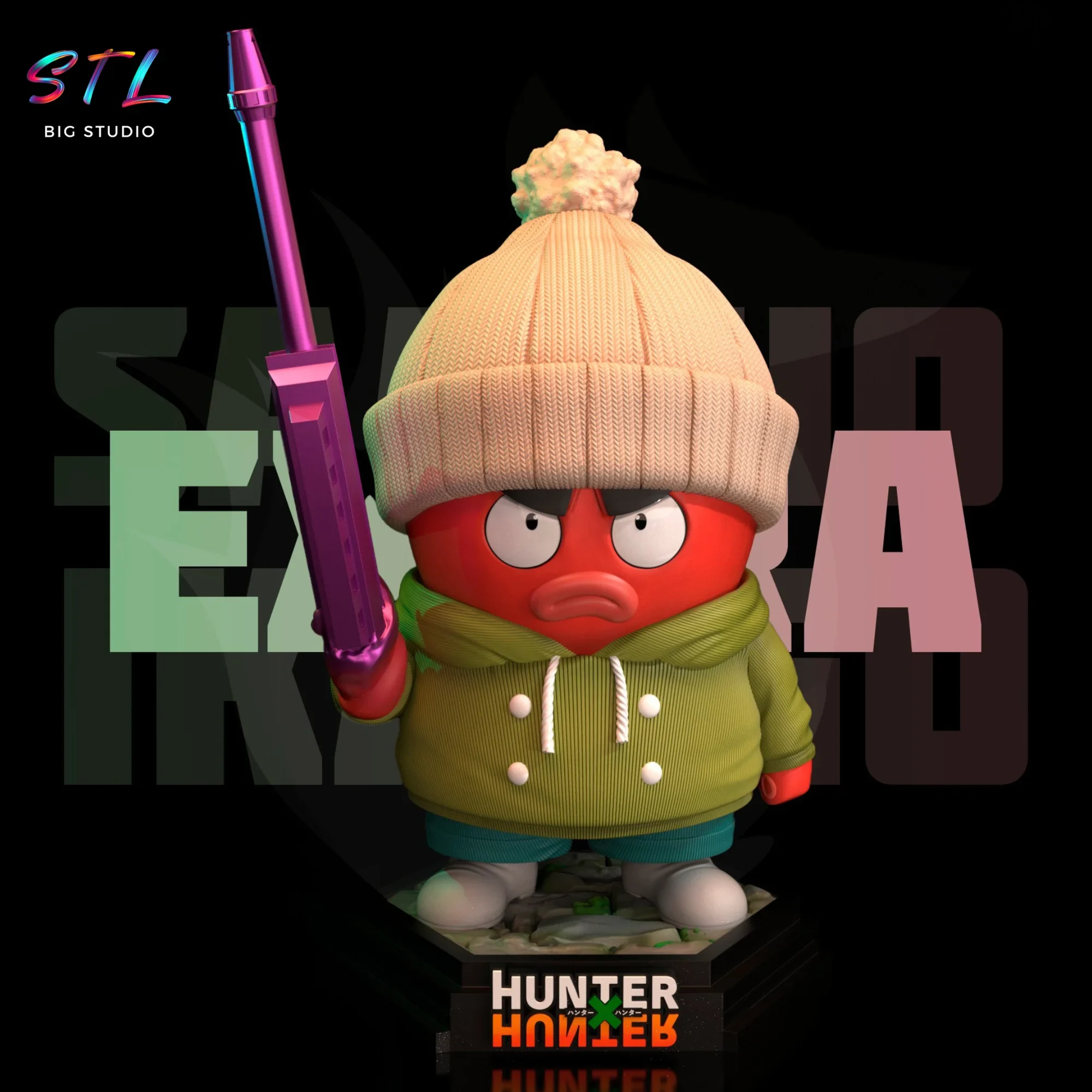 figura ikalgo stl hunter x hunter para imprimir en 3d figura ikalgo stl hunter x hunter para imprimir en 3d