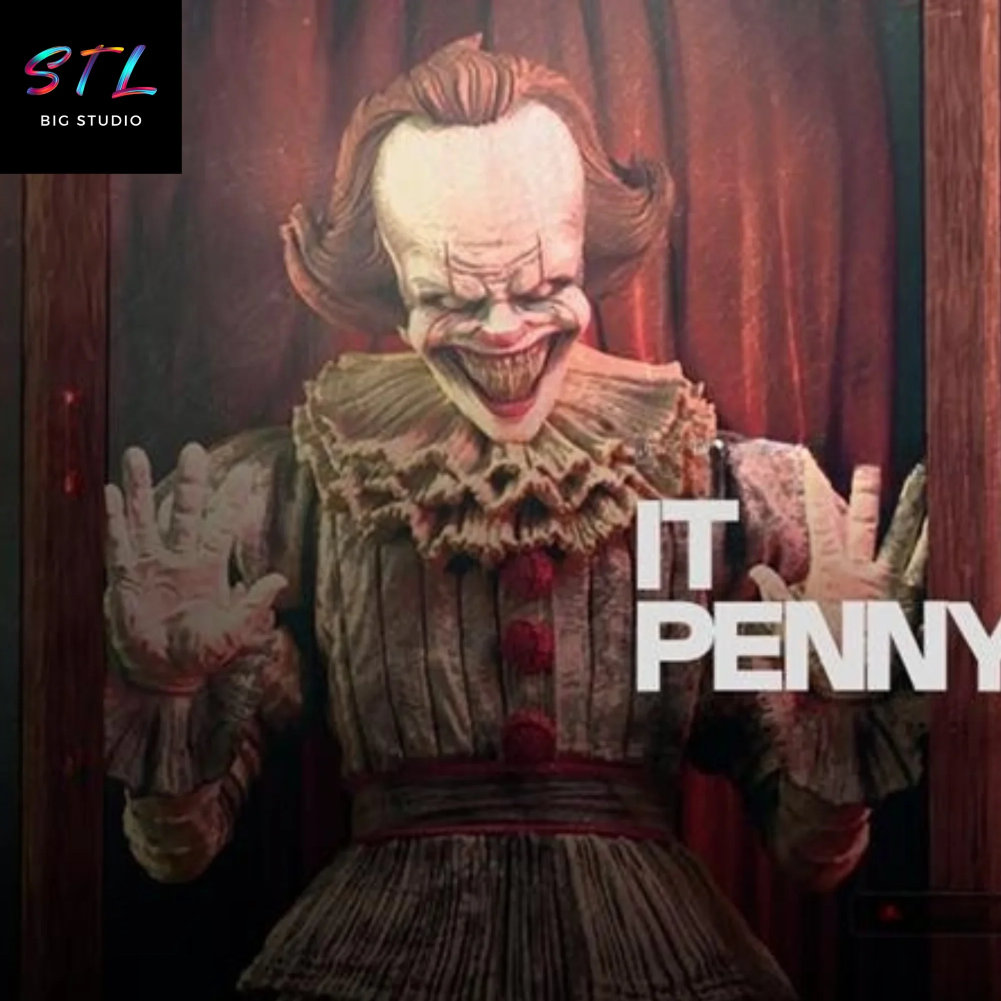 figura it stl pennywise impresion 3d figura it stl pennywise impresion 3d